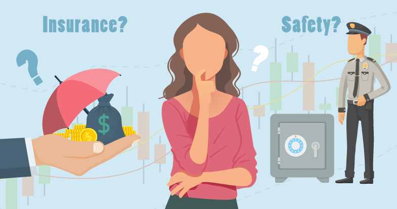 海外FX業者の資金の安全性のイメージ