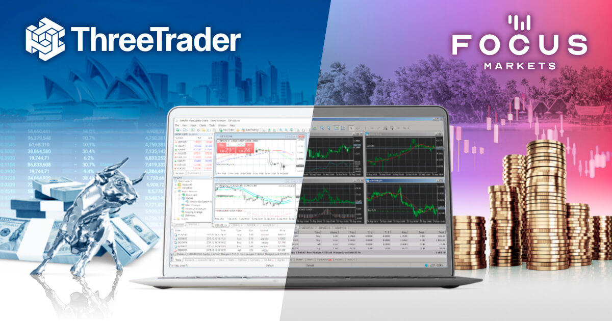 オセアニア発の新興ブローカー「Focus Markets」と「ThreeTrader」を徹底比較！