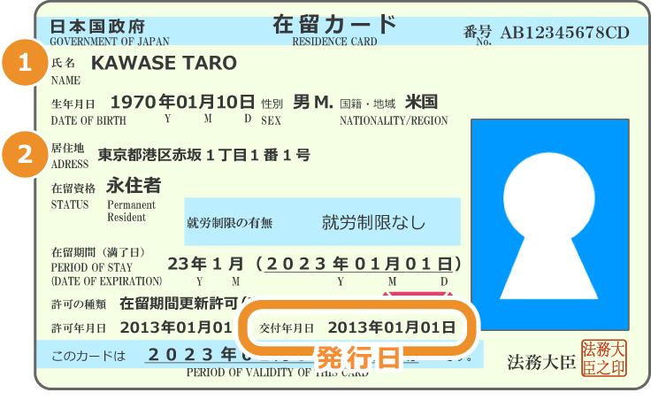 在留カードを利用する際の注意点