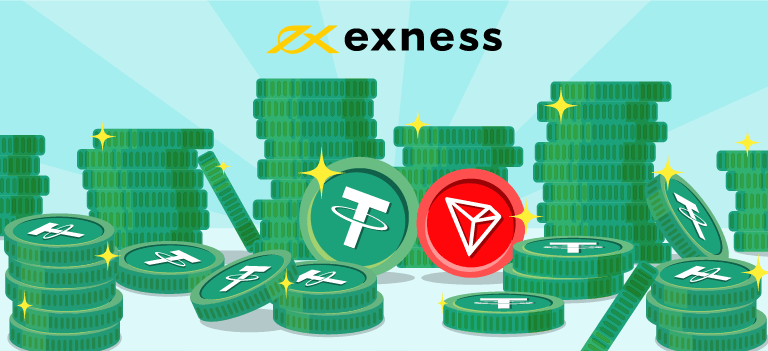 Exnessの仮想通貨入金にUSDT TRC20が対応