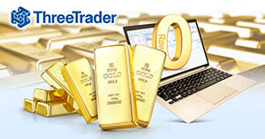 ゴールドの取引ならThreeTrader！業界最安値のコストを実現