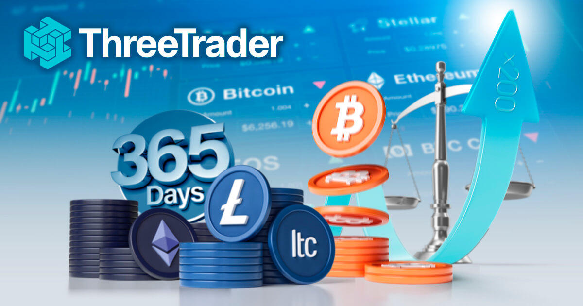 ThreeTraderが仮想通貨のレバレッジを200倍に引き上げ&週末取引に対応 | ThreeTrader | FXプラス™