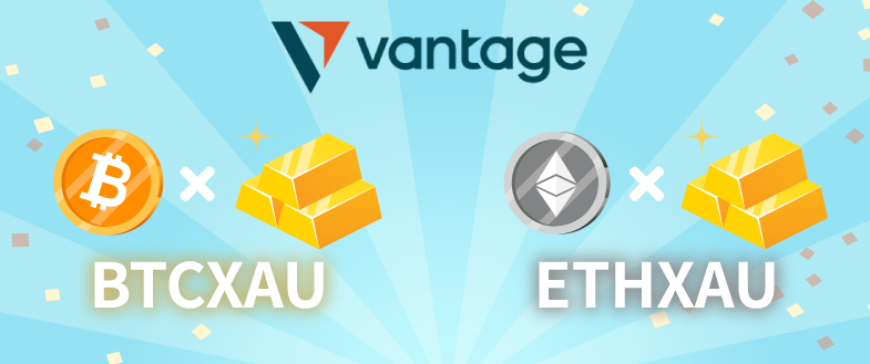 Vantage Tradingが「仮想通貨 × 金」の新規銘柄を導入